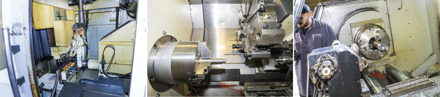SCI has a wide variety of Ganesh turning centers. Their smallest is a Ganesh Cyclone CS 7-axis CNC lathe with a sub-spindle that is engineered for intricate turn-mill operations. The Ganesh FCL-300s and FSL-6512TM lathes offer versatile turning solutions for small to medium-sized components. The FCL-300s is a compact lathe suitable for high-precision tasks, while the FSL-6512TM combines turning and milling capabilities The Ganesh GT-3080 is a heavy-duty CNC lathe tailored for large and heavy components.